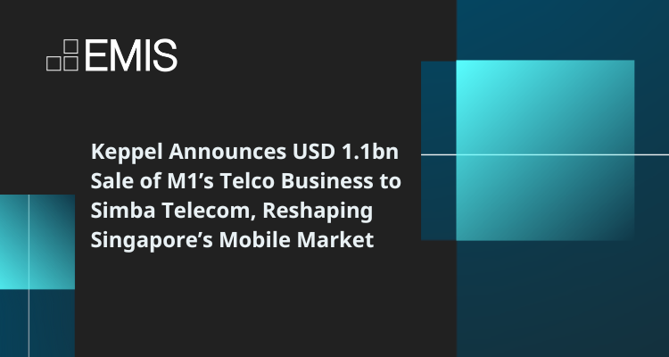Keppel Announces USD 1.1bn Sale of M1’s Telco Business to Simba Telecom, Reshaping Singapore’s Mobile Market